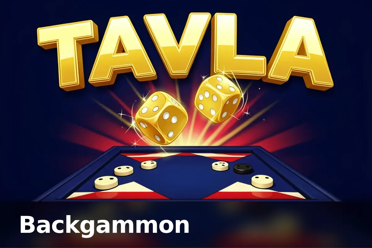 Backgammon game screen