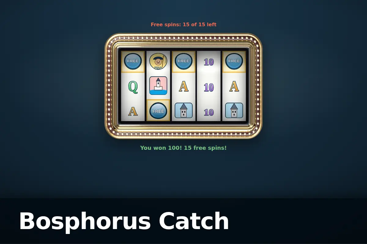 Bosphorus Catch game screen