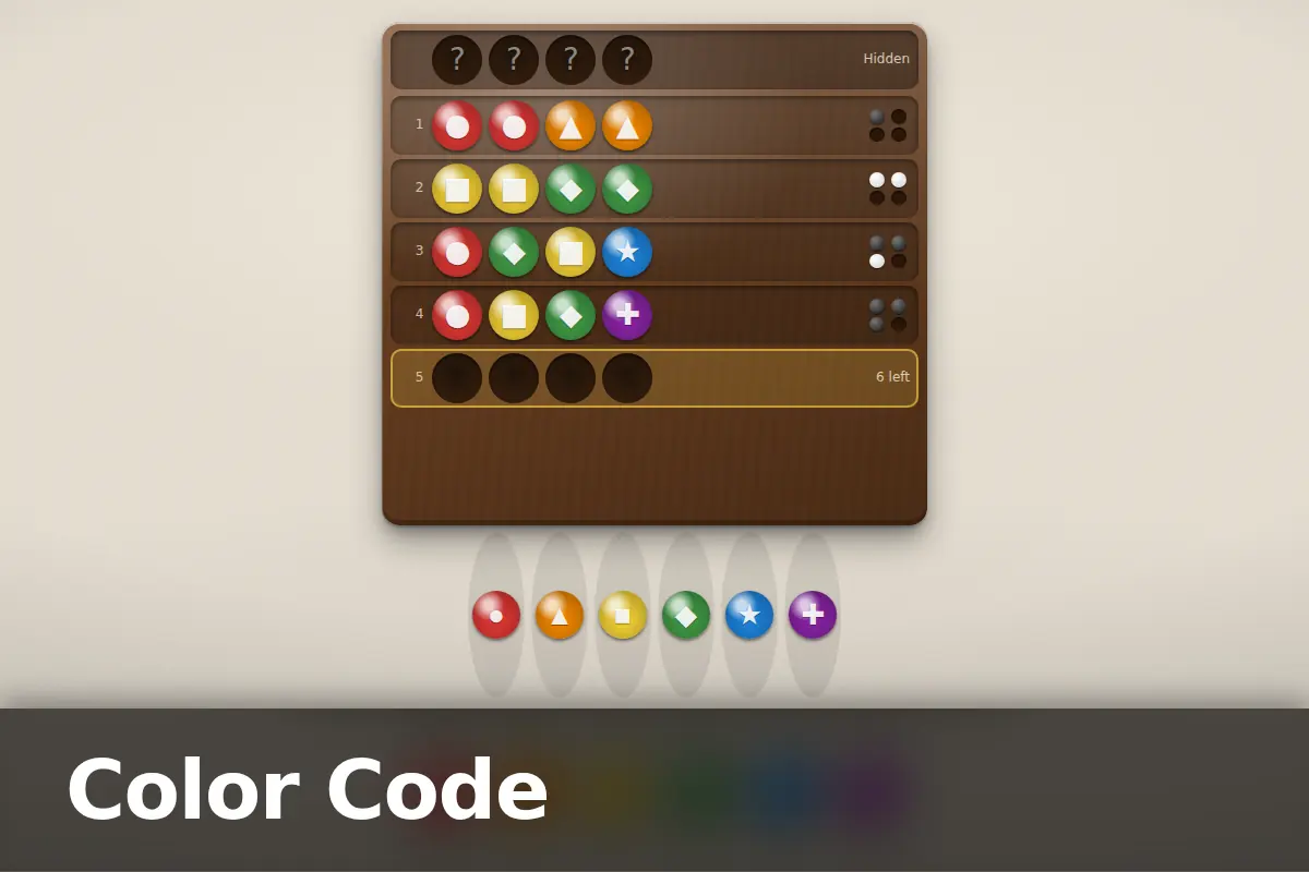 Color Code game screen