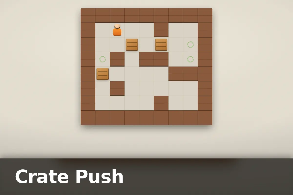 Crate Push game screen