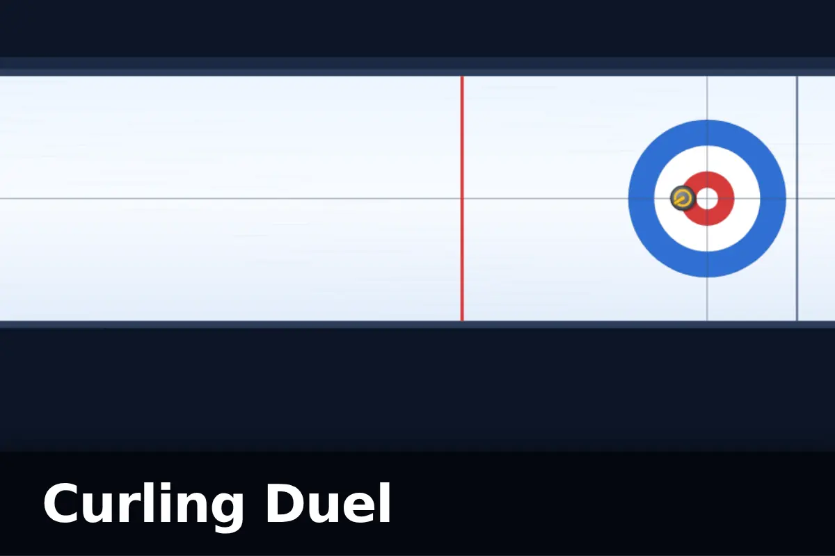 Curling Duel game screen