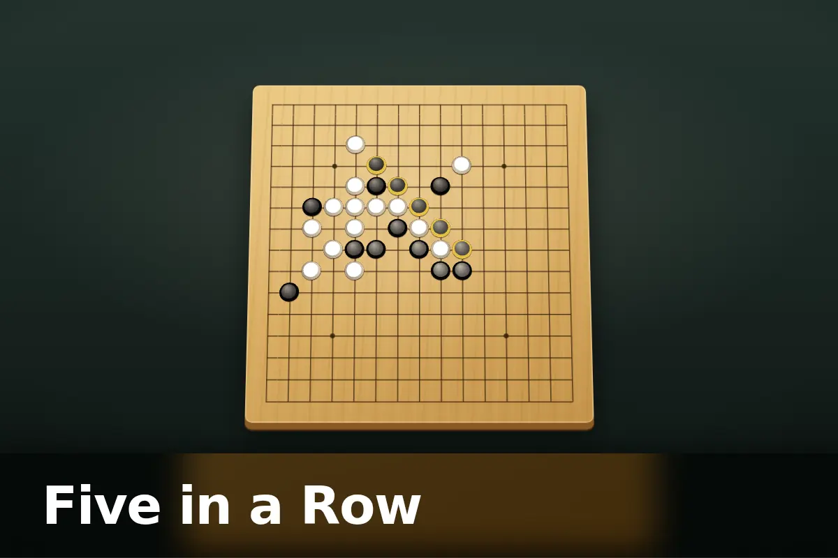 Five in a Row game screen