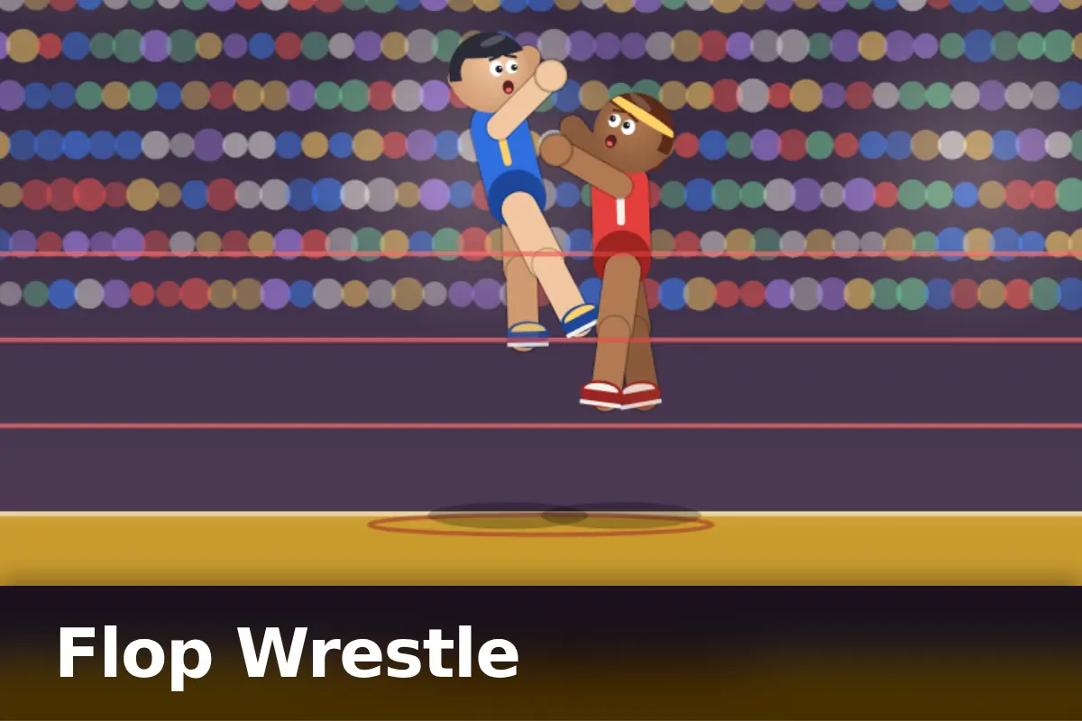 Flop Wrestle game screen