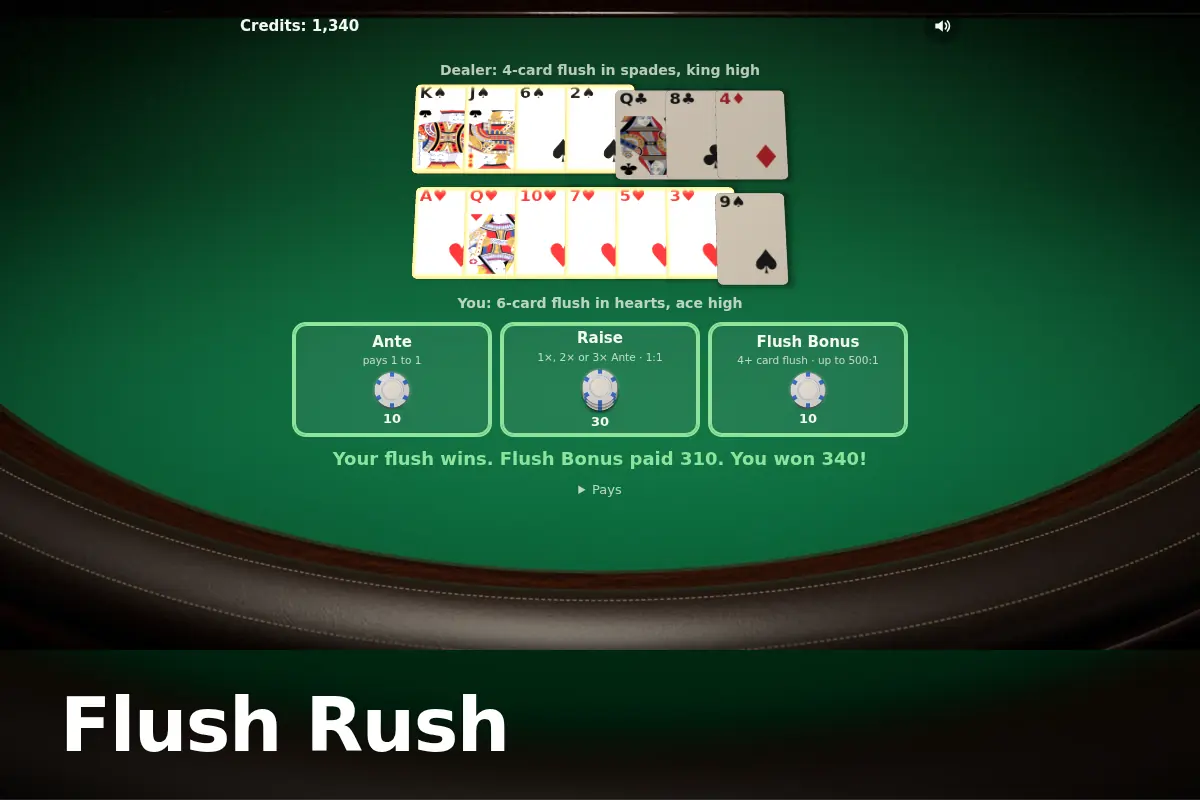 Flush Rush game screen