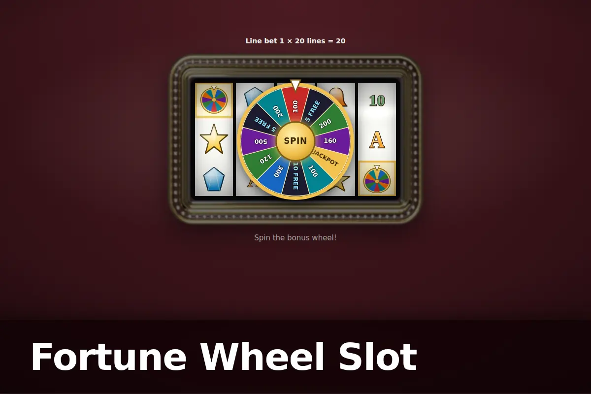 Fortune Wheel Slot game screen