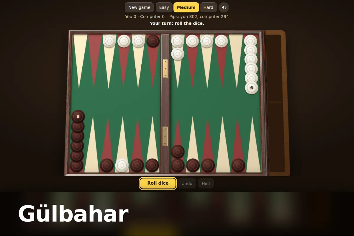 Gülbahar game screen