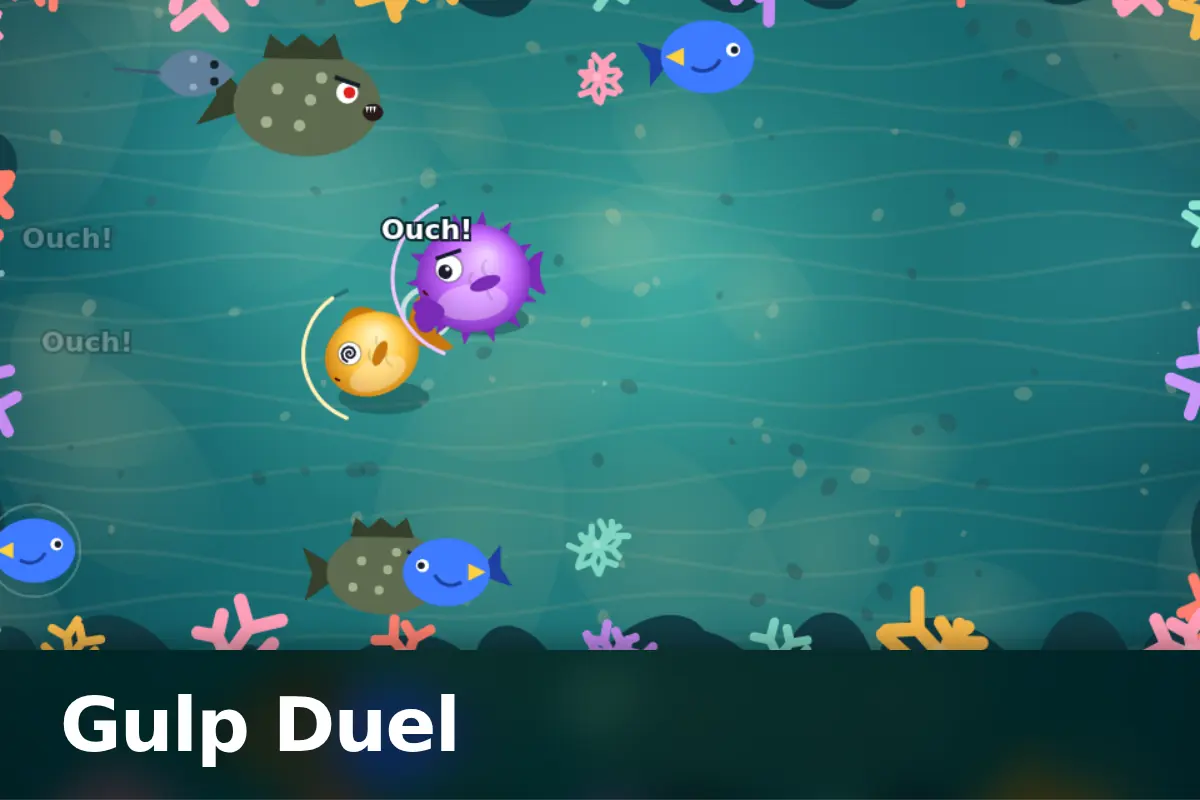 Gulp Duel game screen