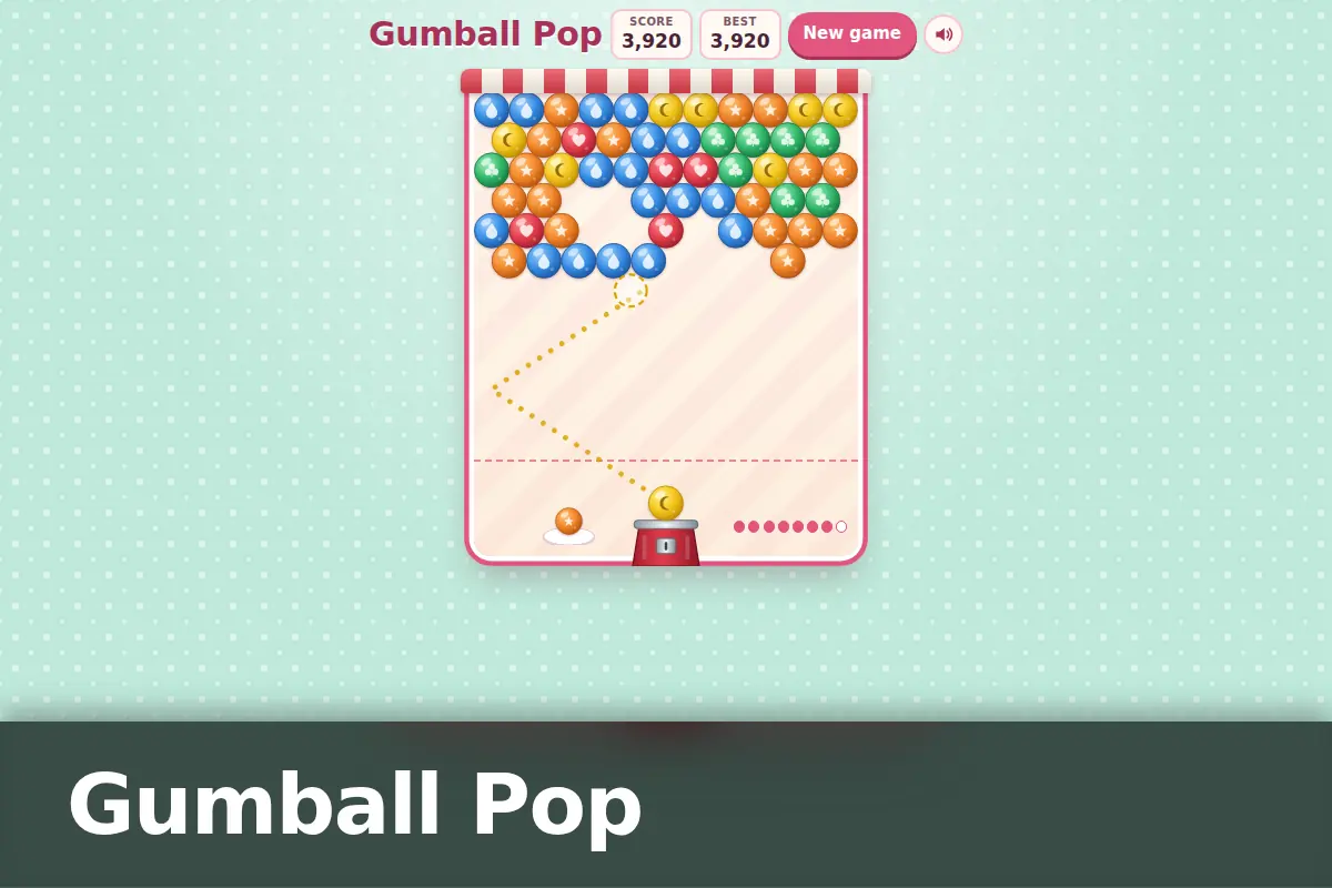 Gumball Pop game screen
