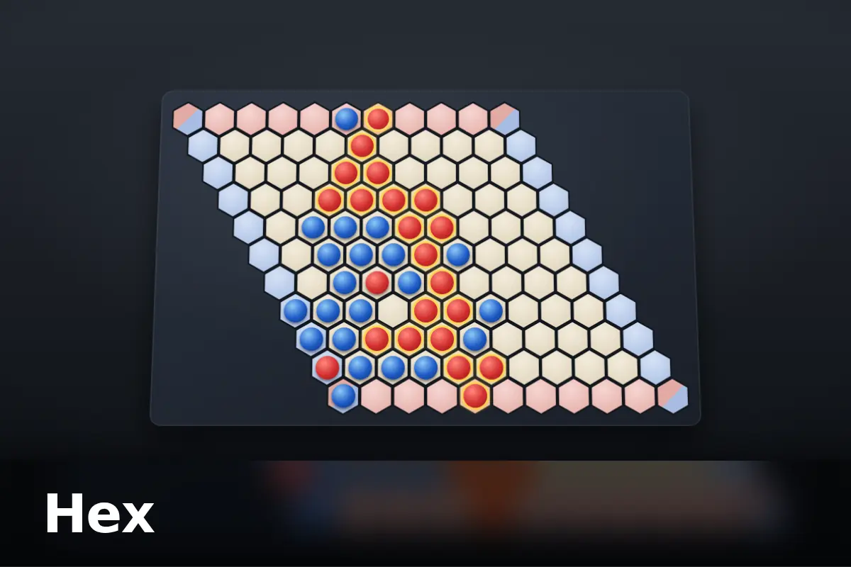 Hex game screen