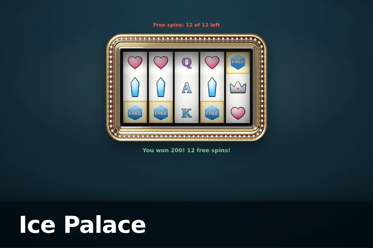 Ice Palace game screen