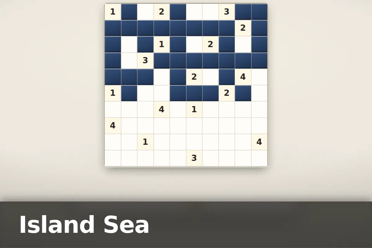 Island Sea game screen