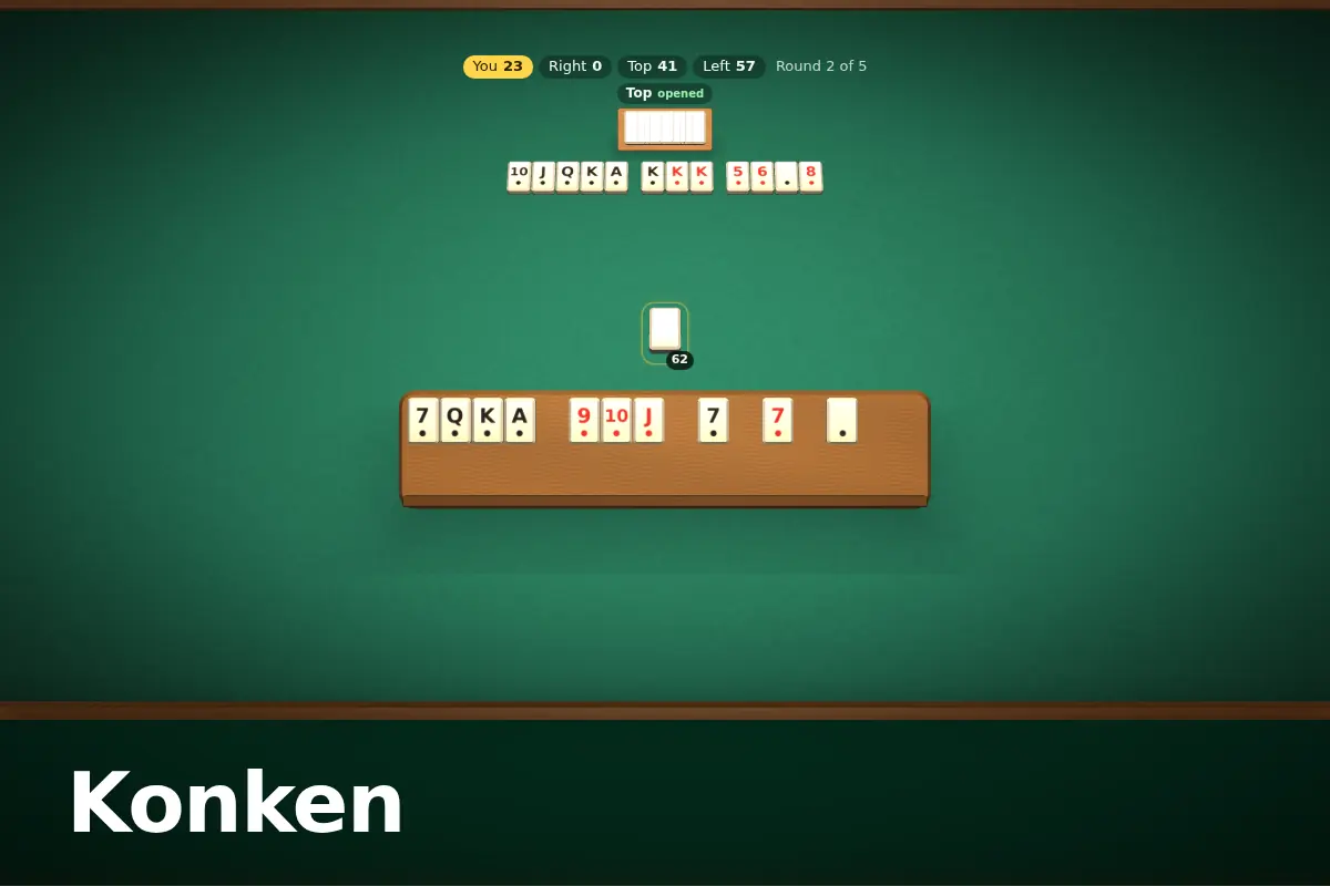 Konken game screen