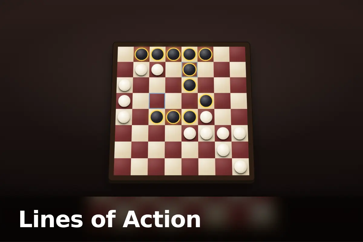Lines of Action game screen