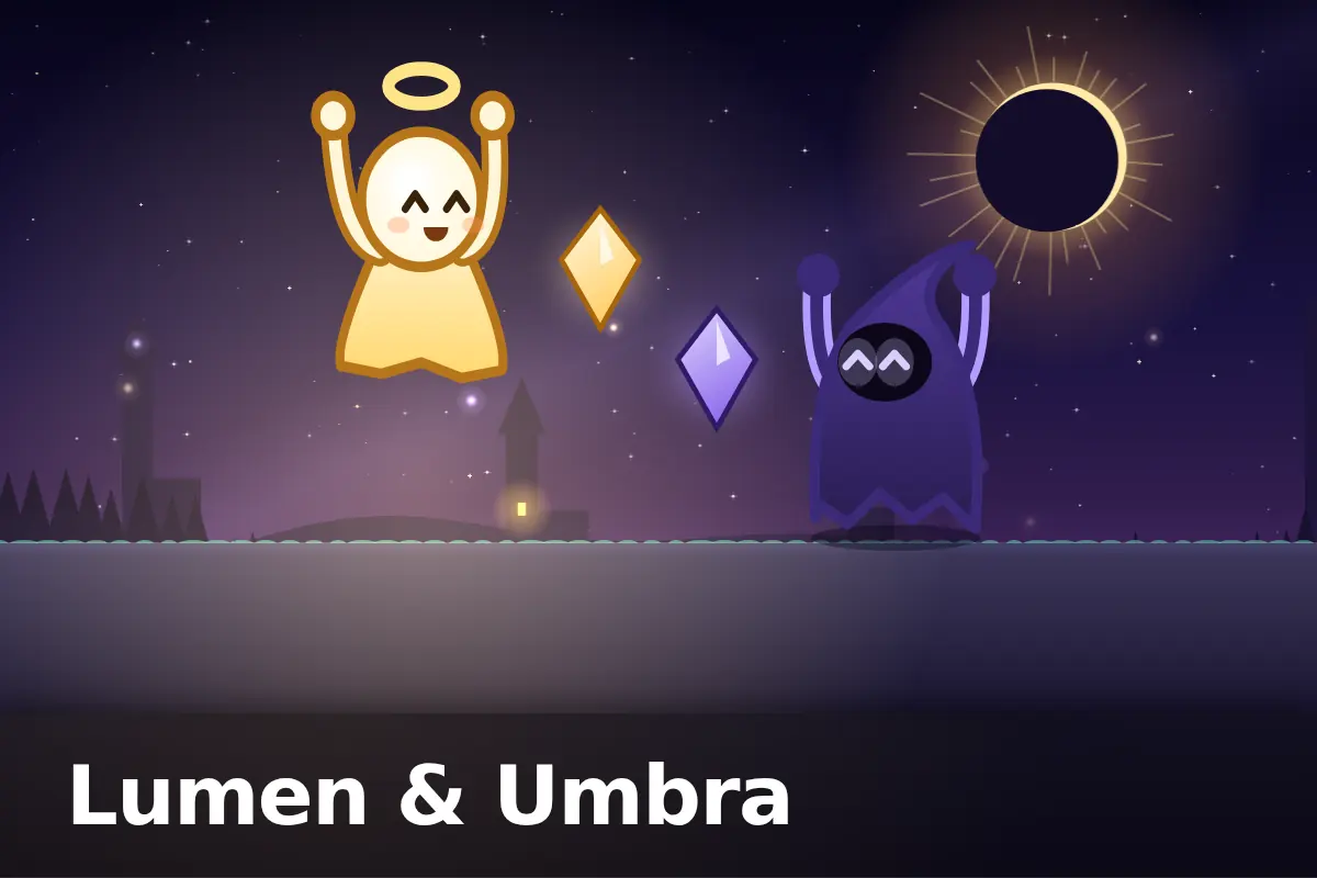 Lumen & Umbra game screen