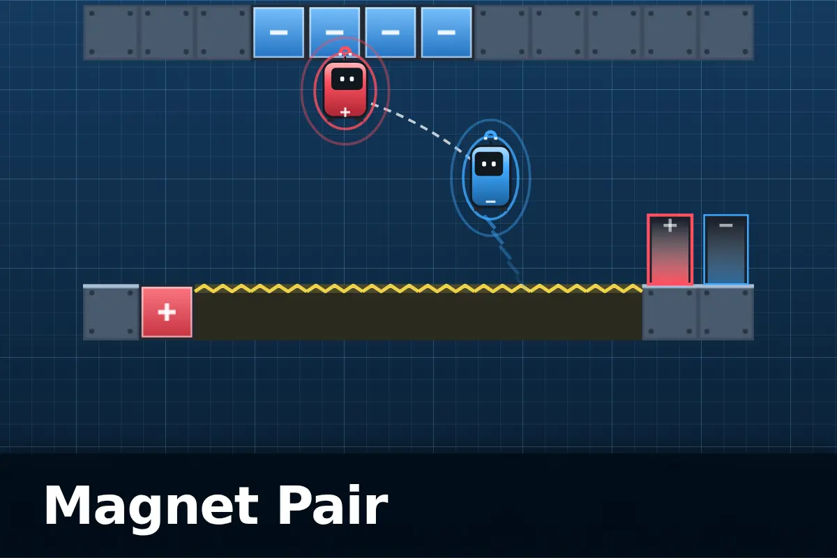 Magnet Pair game screen