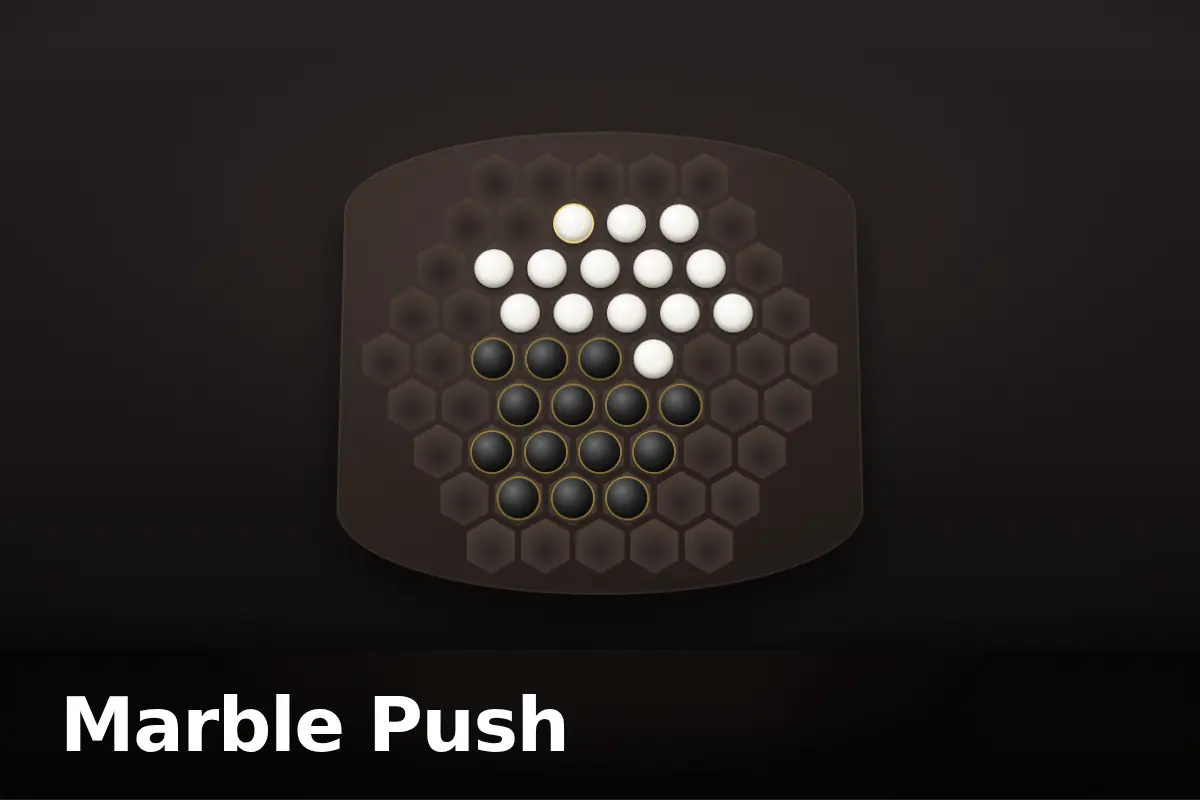 Marble Push game screen