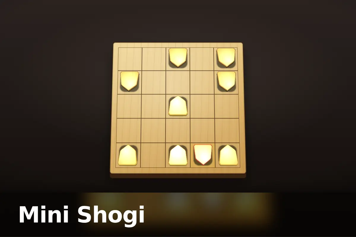 Mini Shogi game screen