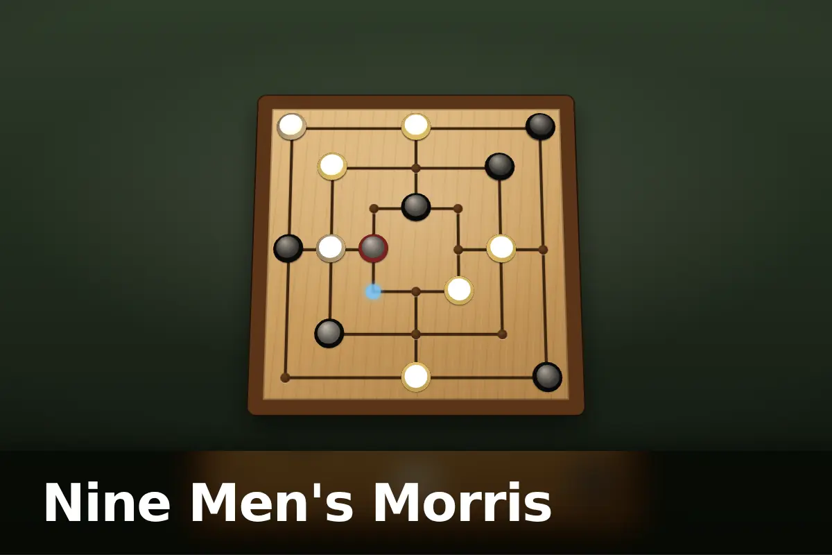 Nine Men's Morris game screen