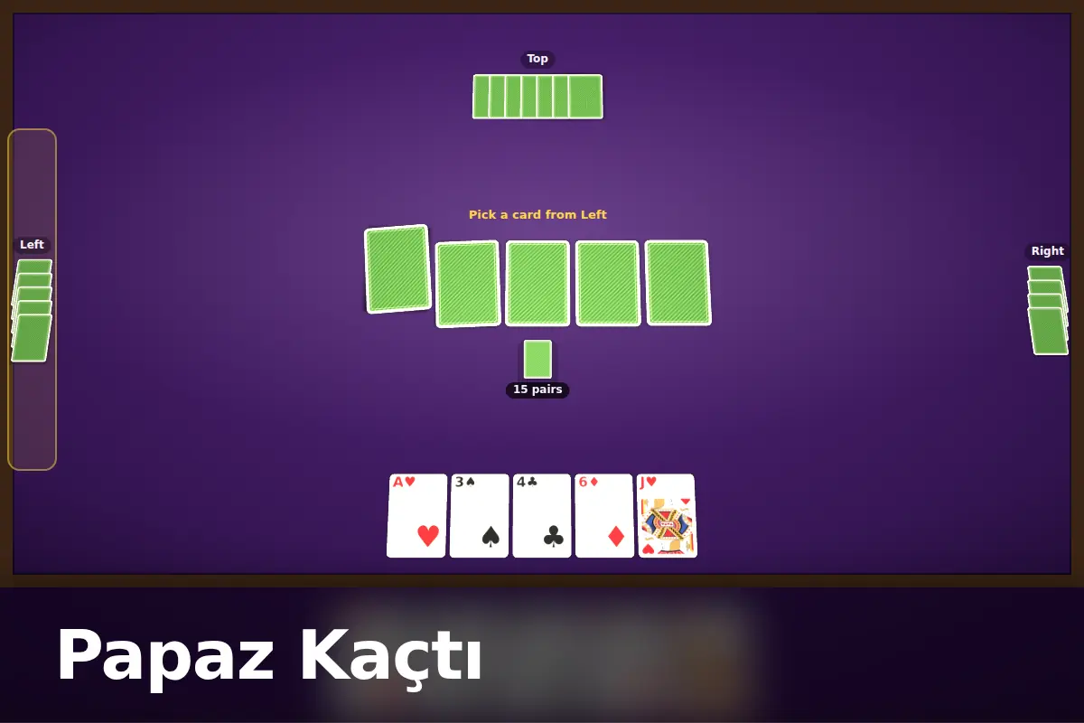 Papaz Kaçtı game screen