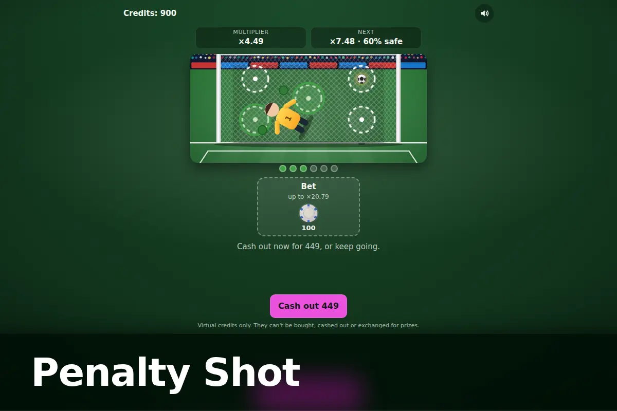 Penalty Shot game screen