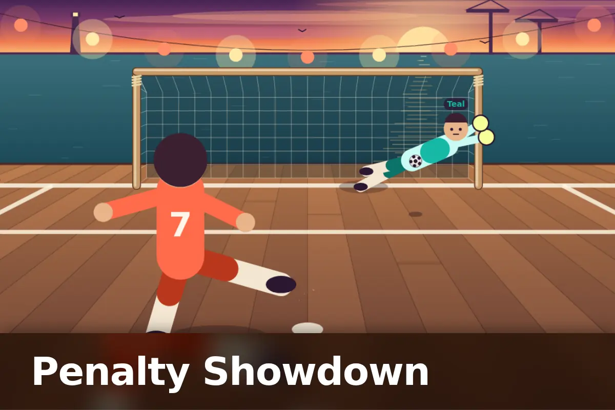 Penalty Showdown game screen