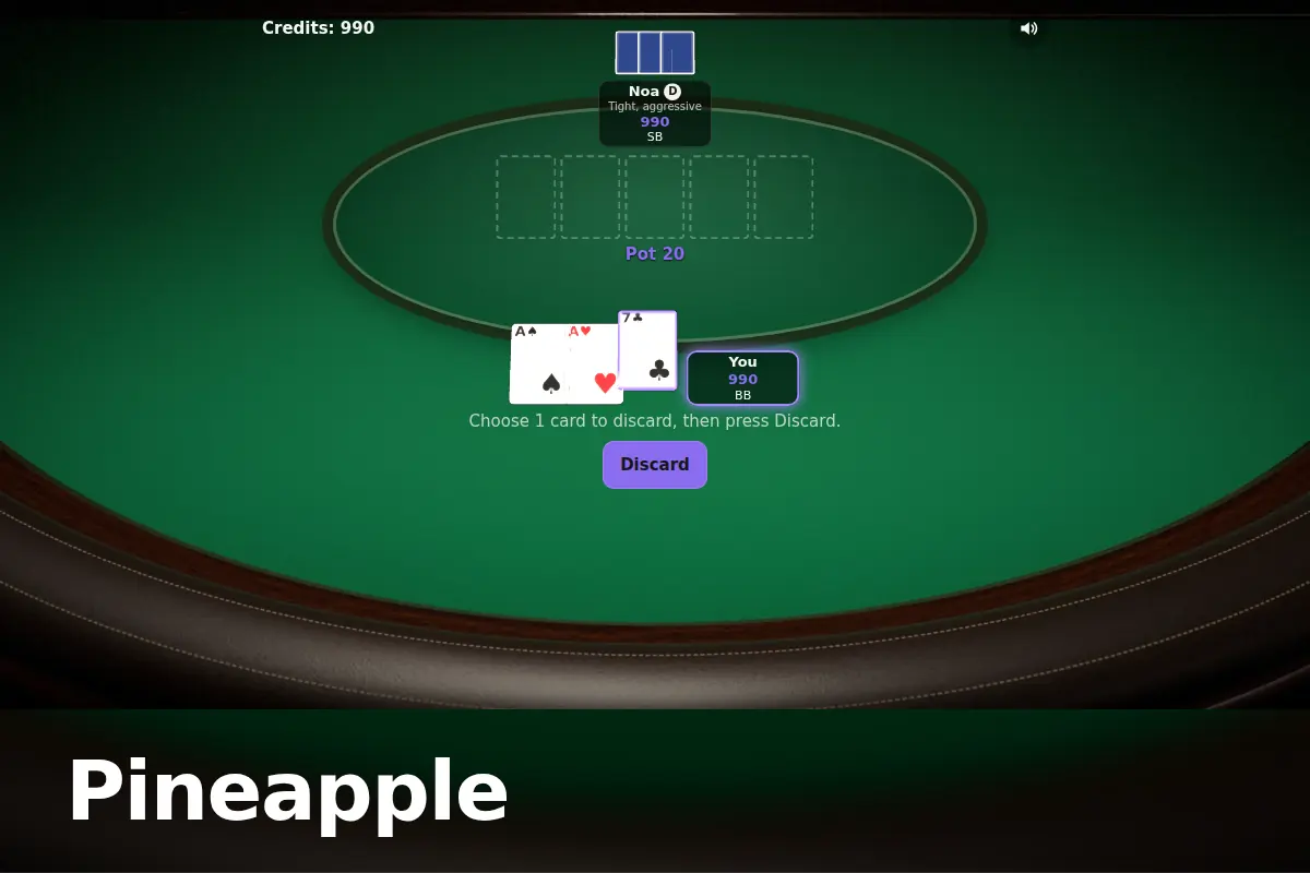 Pineapple game screen