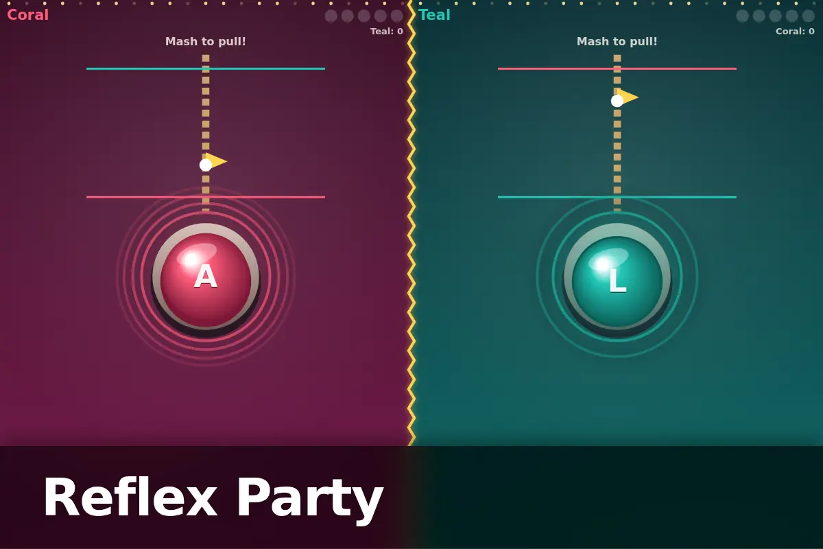 Reflex Party game screen
