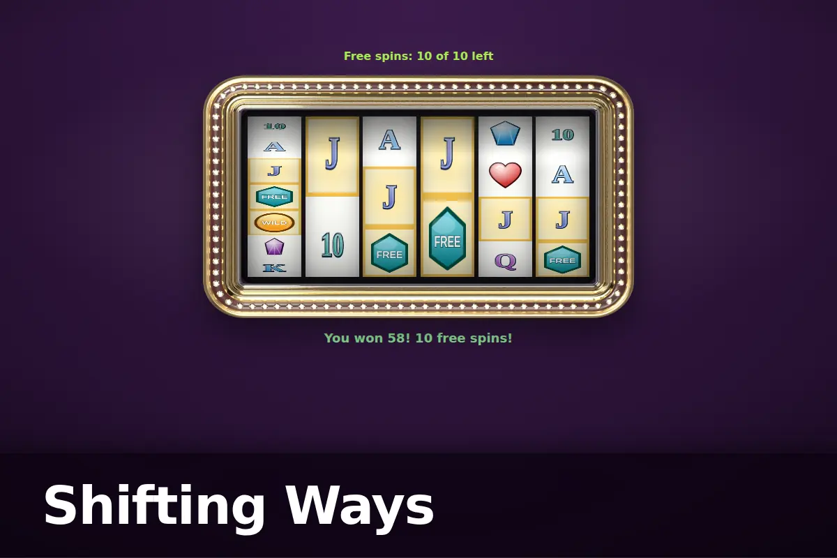 Shifting Ways game screen