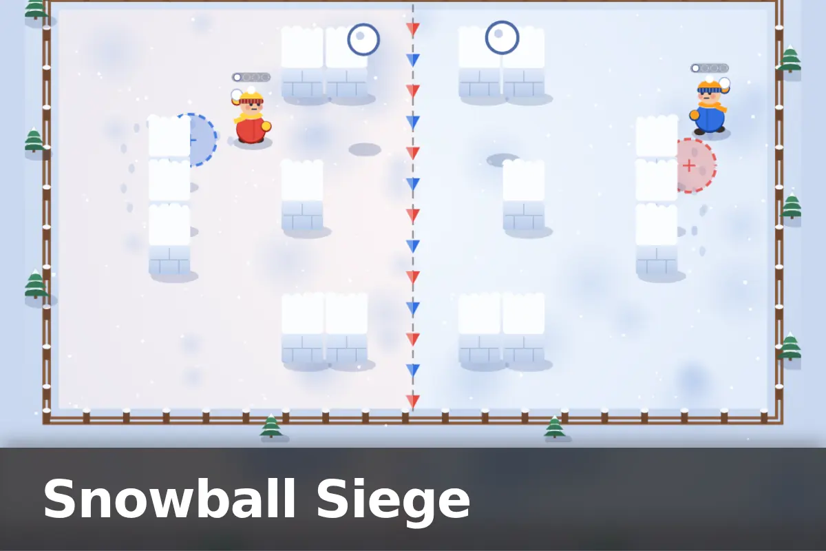 Snowball Siege game screen