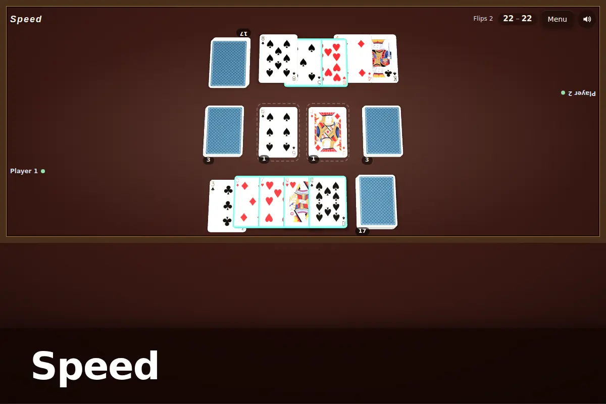 Speed game screen