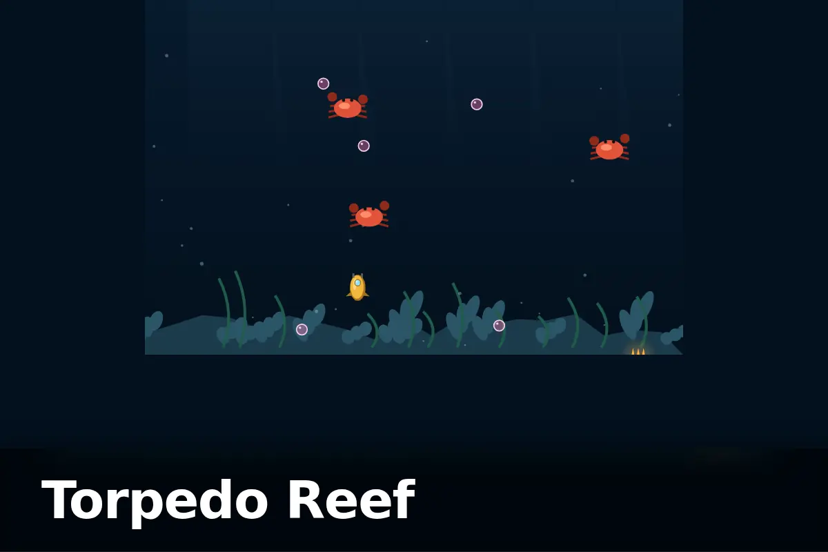 Torpedo Reef game screen