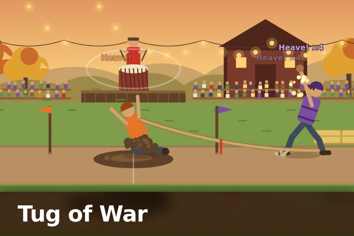 Tug of War game screen