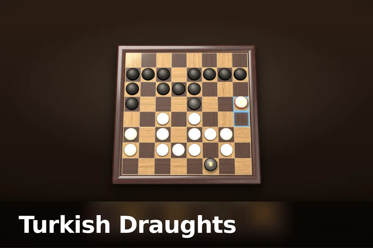 Turkish Draughts game screen