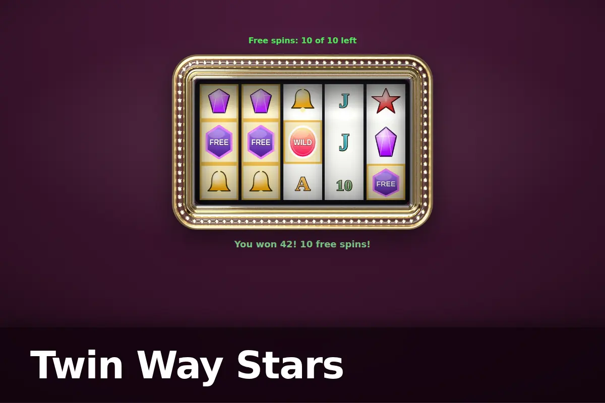 Twin Way Stars game screen