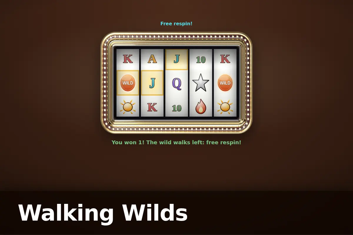Walking Wilds game screen