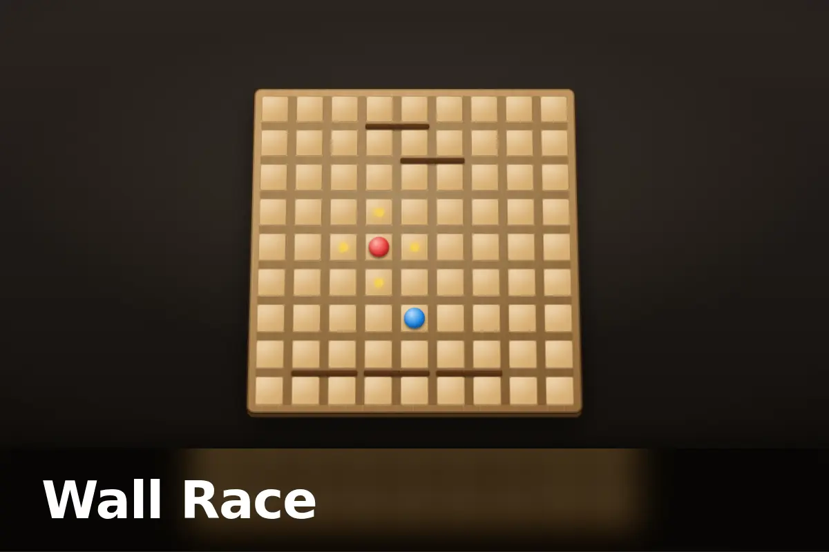 Wall Race game screen